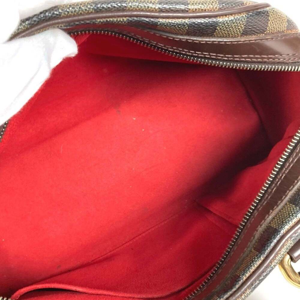 LOUIS VUITTON Brown Damier Canvas Boston Bag - Picture 10 of 12